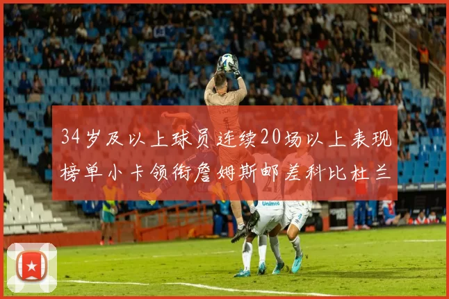 34岁及以上球员连续20场以上表现榜单小卡领衔詹姆斯邮差科比杜兰特上榜